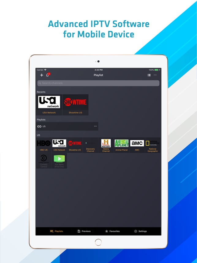 IPTV Player: play m3u playlist su App Store