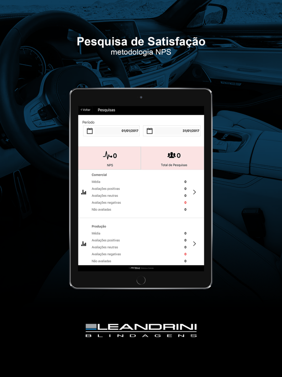 LEANDRINI BLINDAGENS iPad screenshot 4 - Productivity app