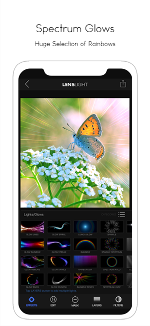 ‎LensLight Visual Effects Screenshot