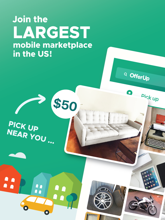 iPad Image of OfferUp - Buy. Sell. Simple.
