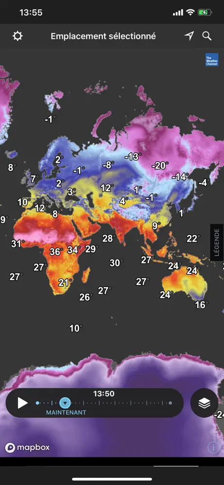 Storm Radar : carte météo