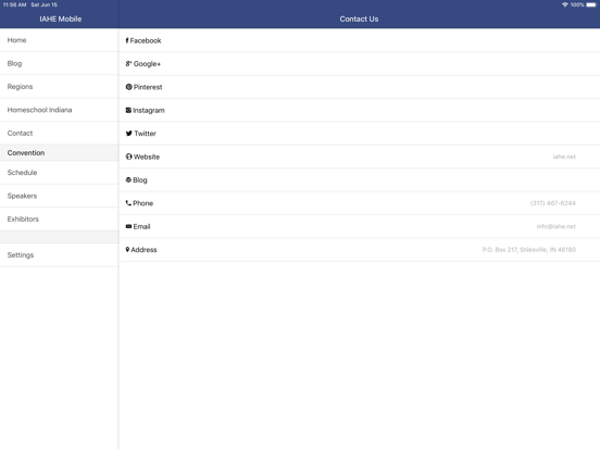 IAHE Mobile iPad screenshot 5 - Reference app