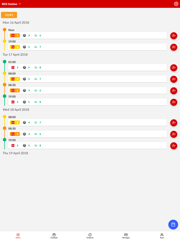 Screenshot #4 pour FireServiceRota V3