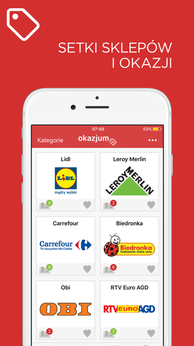 Okazjum - gazetki promocyjne Screenshot