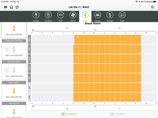 Lime Energy Manager Mobile iPad screenshot 7 - Business app