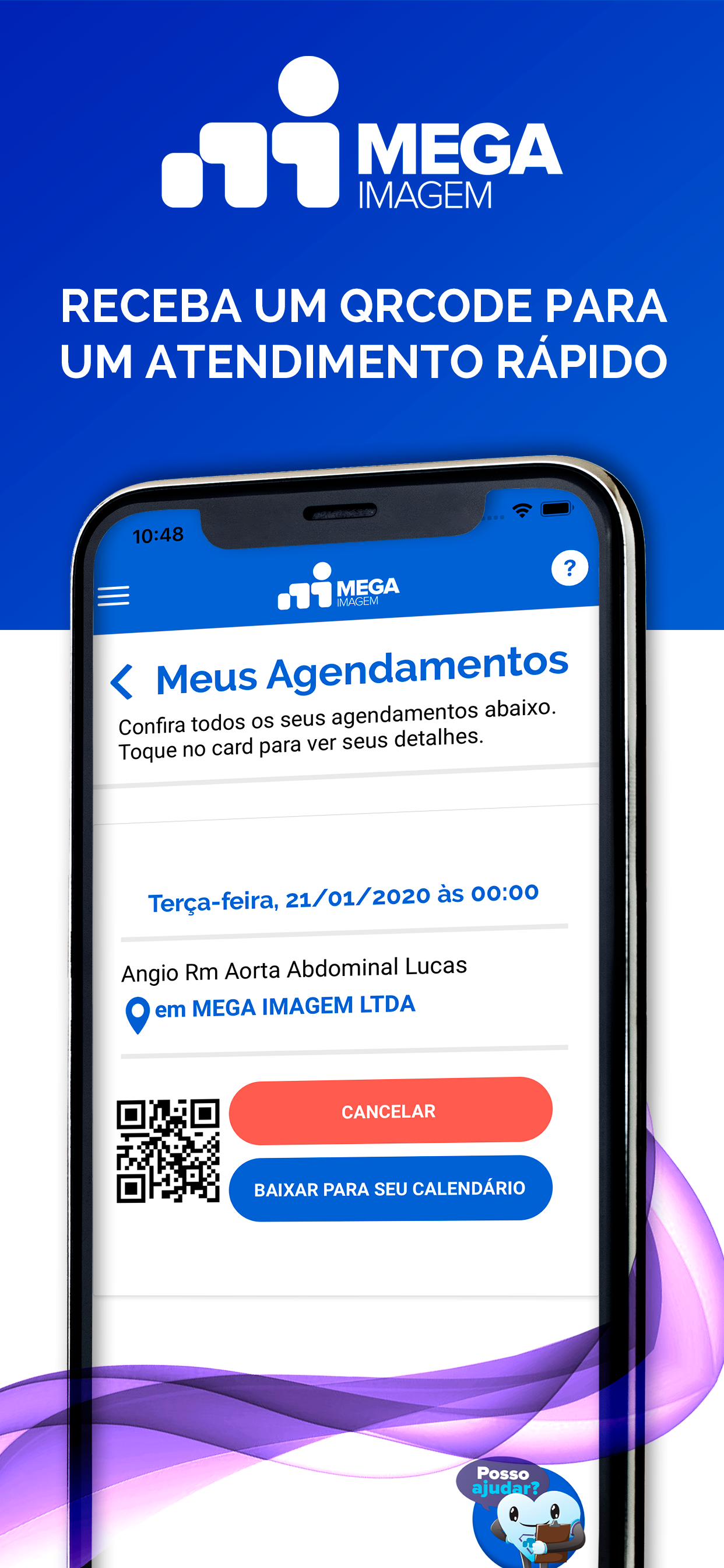Mega Imagem - Agendamento
