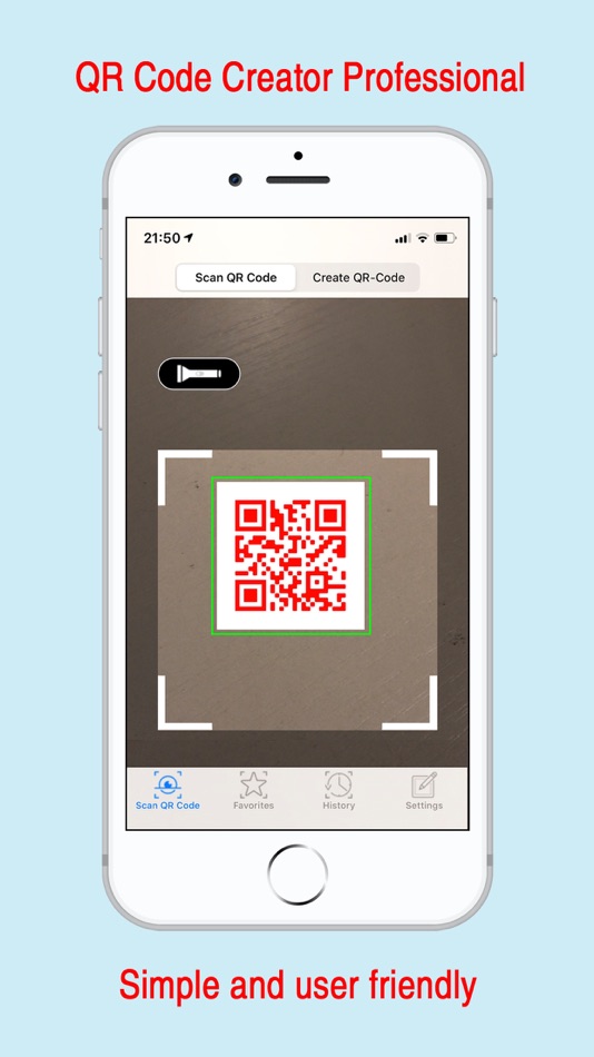 #1. QR Code Creator Professional (iOS) Ved: Visunia GmbH