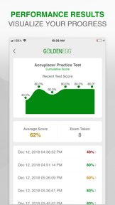 Accuplacer Practice Test screenshot
