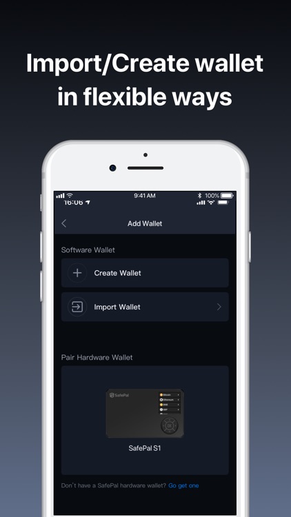SafePal - Crypto Wallet BTC