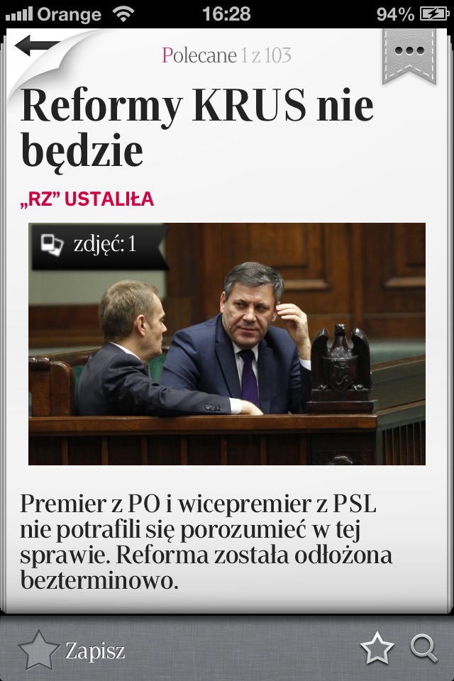 Rzeczpospolita screenshot 2