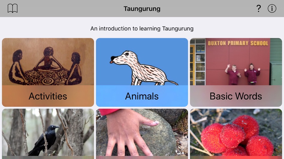 #1. Taungurung Language - Intro (iOS) 由: Miromaa Aboriginal Language and Technology Centre