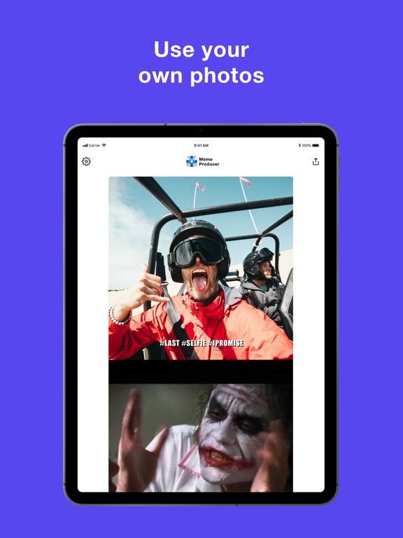 Screenshot #5 pour Meme Maker App