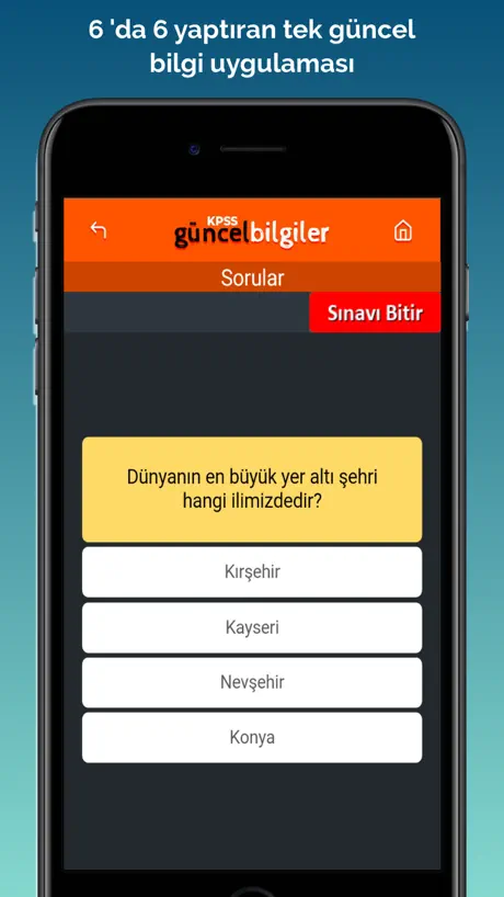 KPSS 2023 Güncel Bilgiler Soru