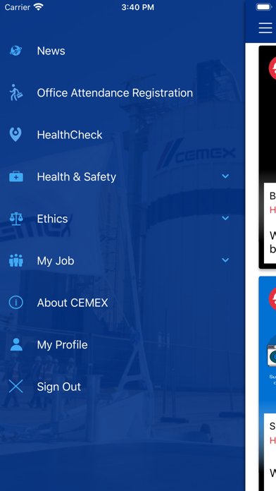 Cemex Today iPhone screenshot 6 - News app