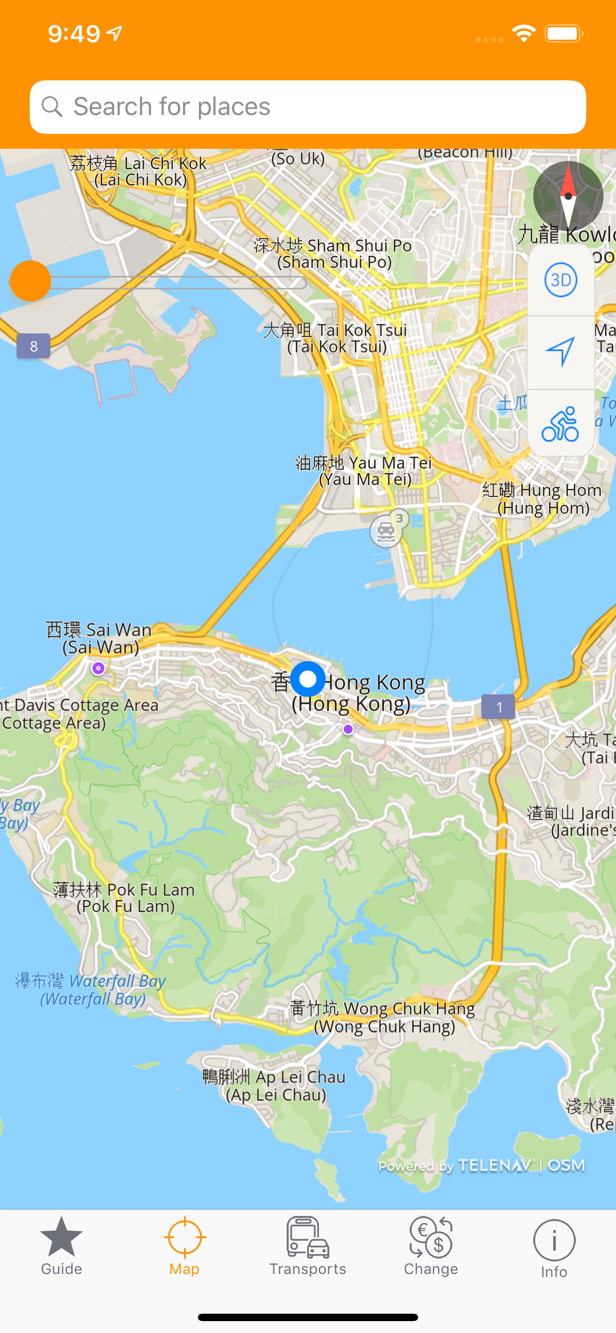 Hong Kong Map and Travel Guide