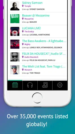 Game screenshot The DJ List - Profiles, Music apk