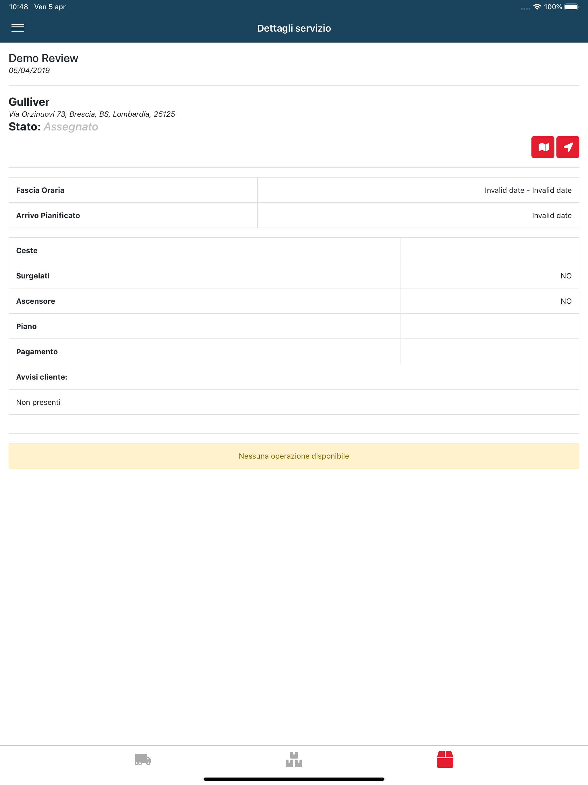 Clicca la consegna screenshot 7