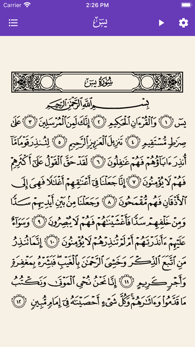 Surah Yasin with Translation screenshot 2