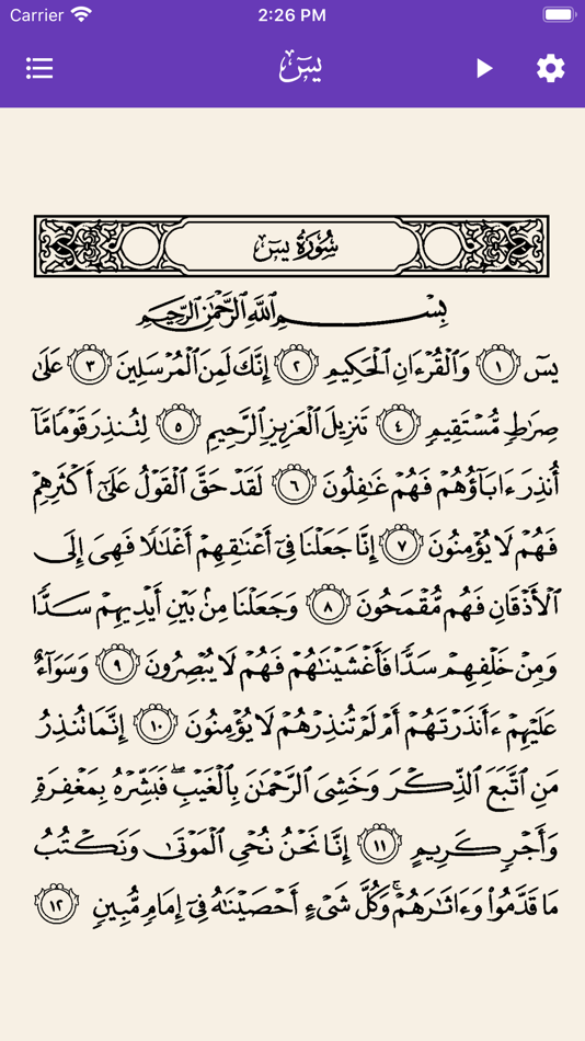 #2. Surah Yasin with Translation (iOS) Podle: MRM Digital