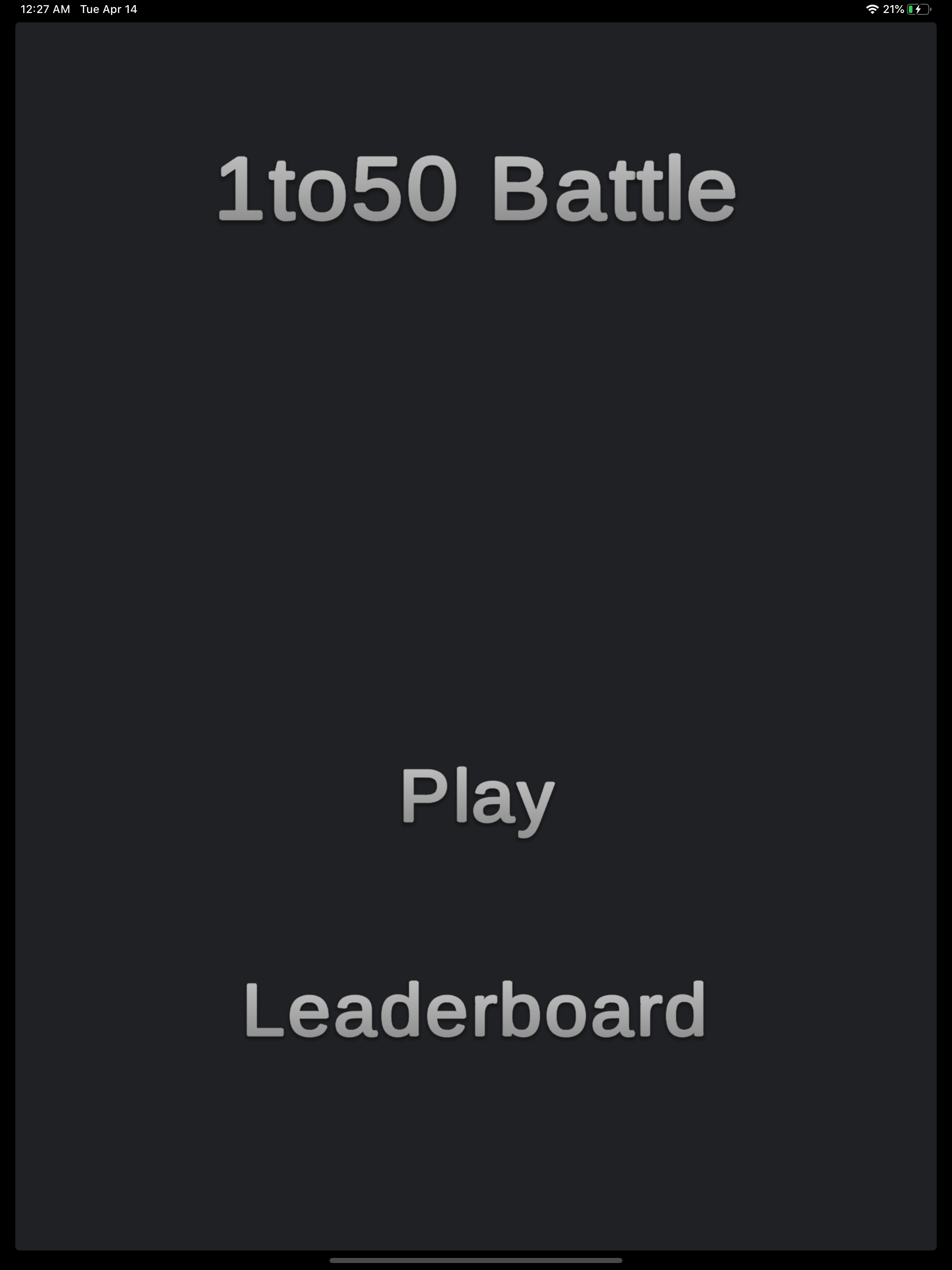 1to50 Battle