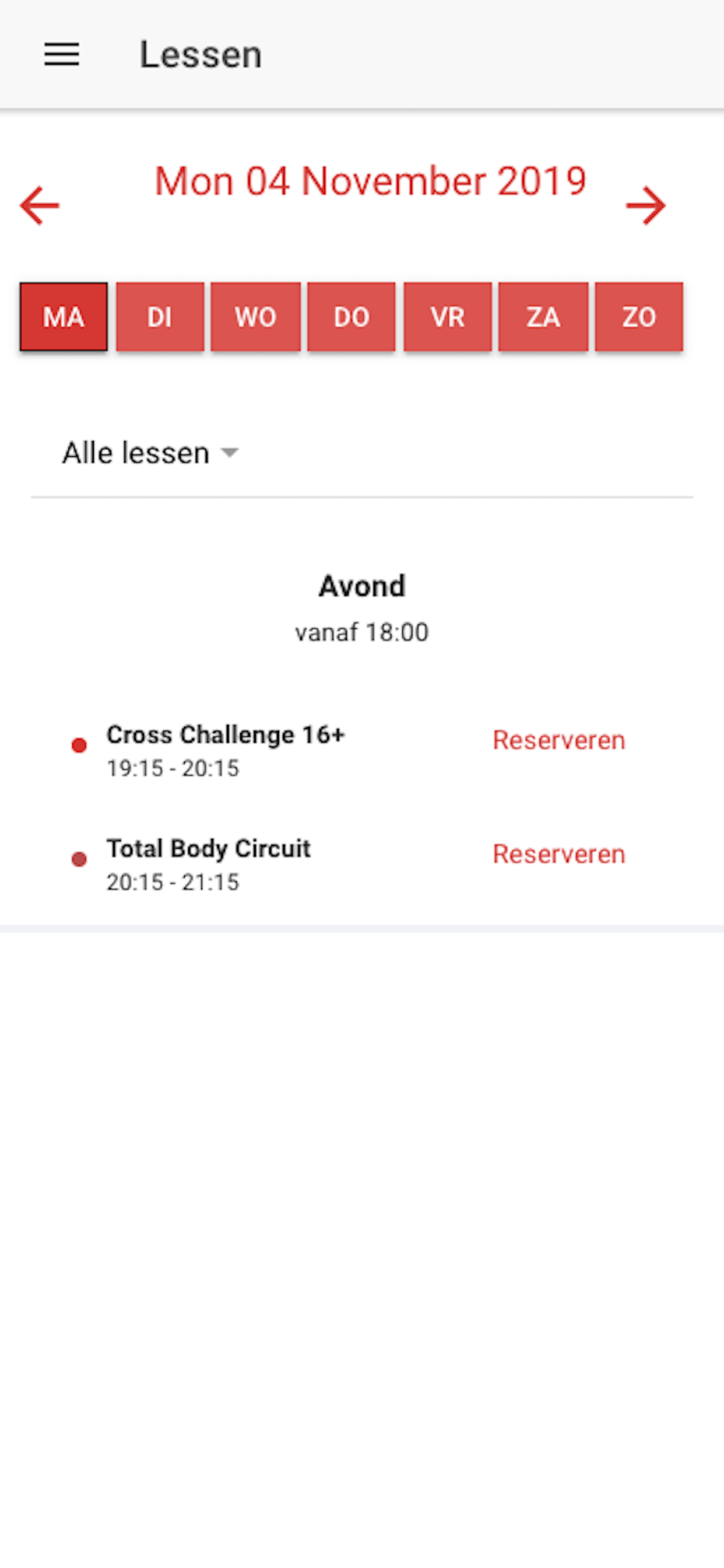 Sportcentrum Rust screenshot 3