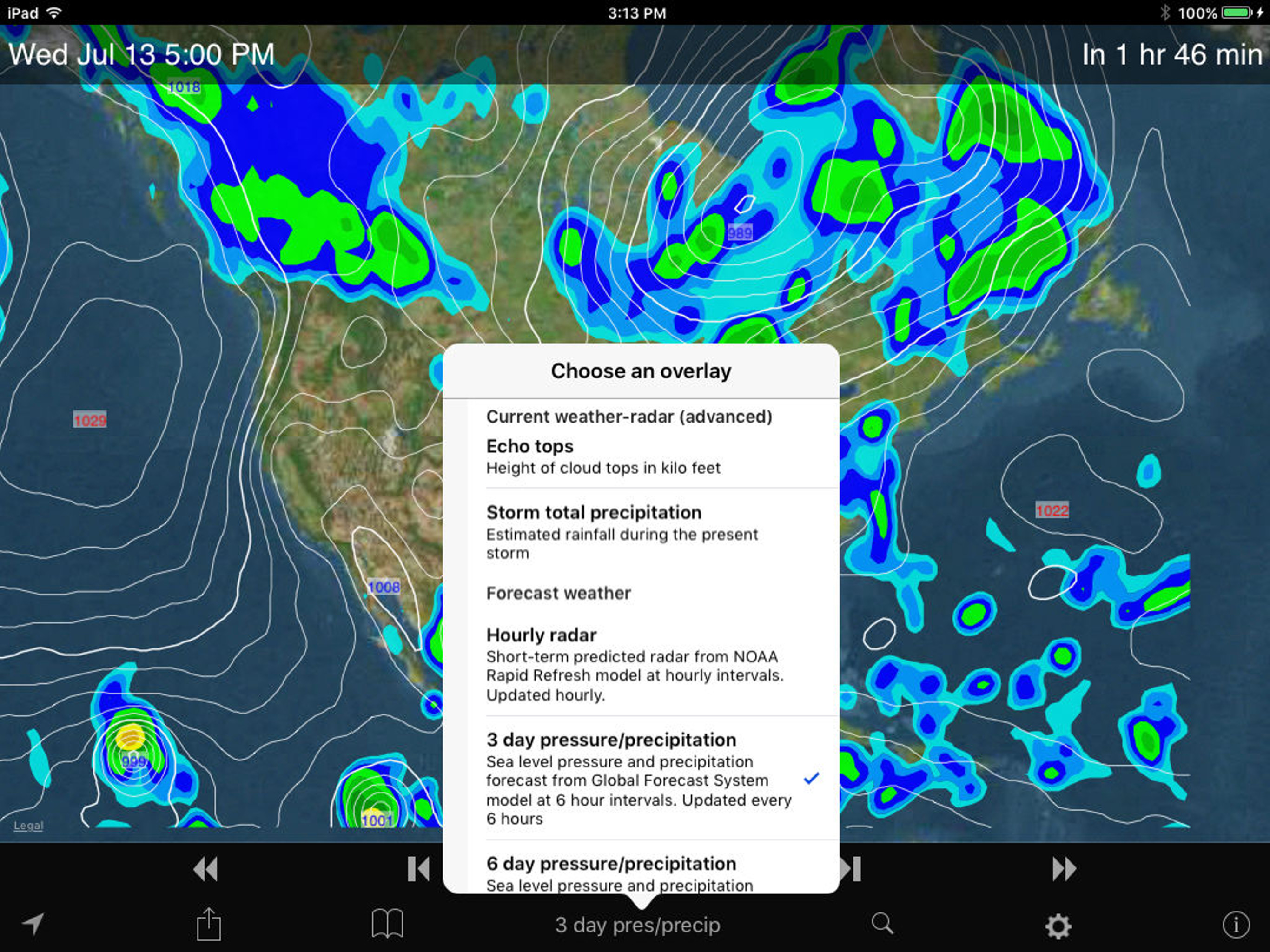 NOAA SuperRes Radar US screenshot 4