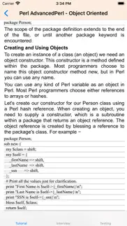 tutorial of perl iphone screenshot 4