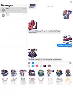Subway Minifig Stickers iPad image 3