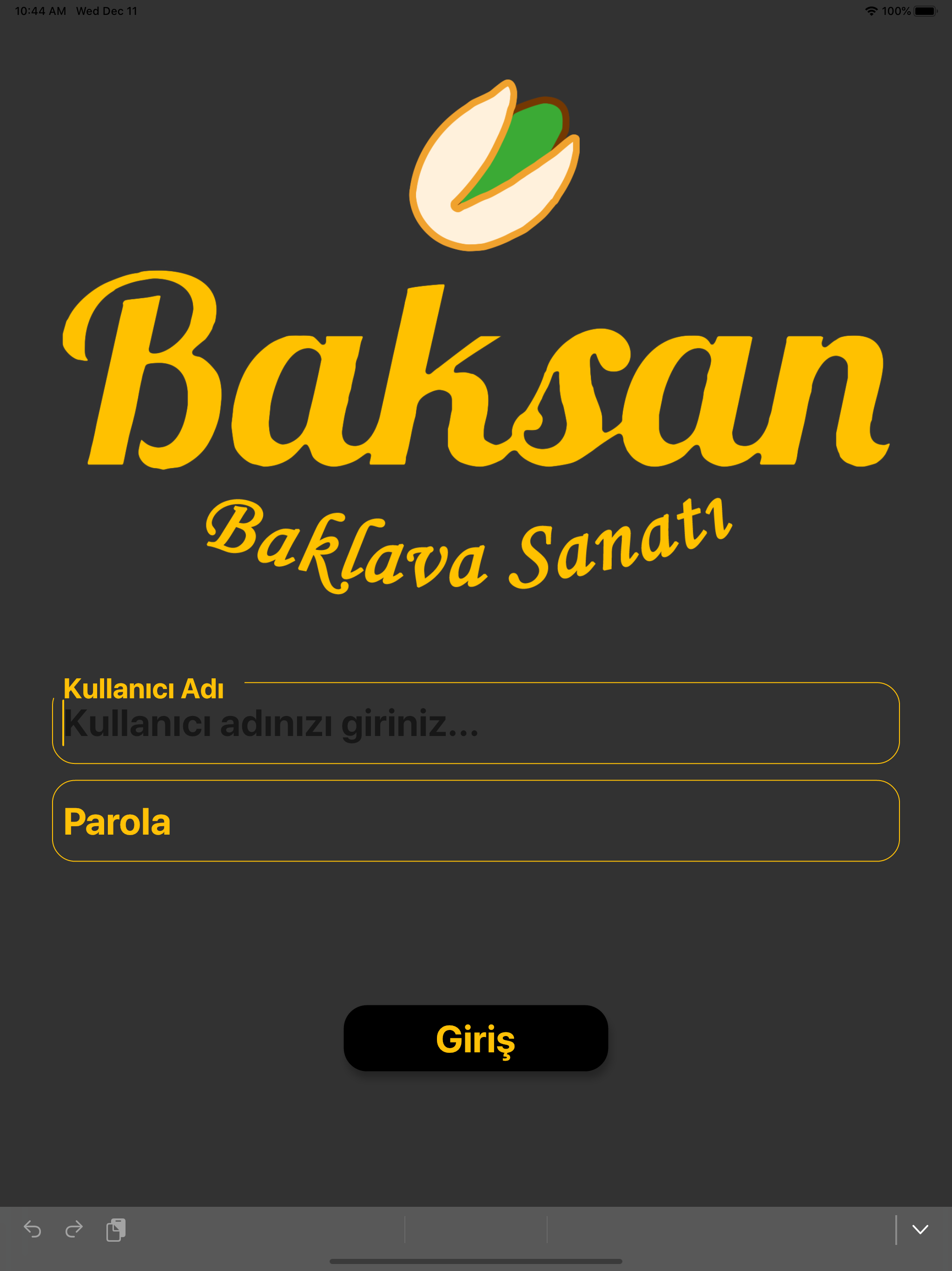 Baksan Sipariş