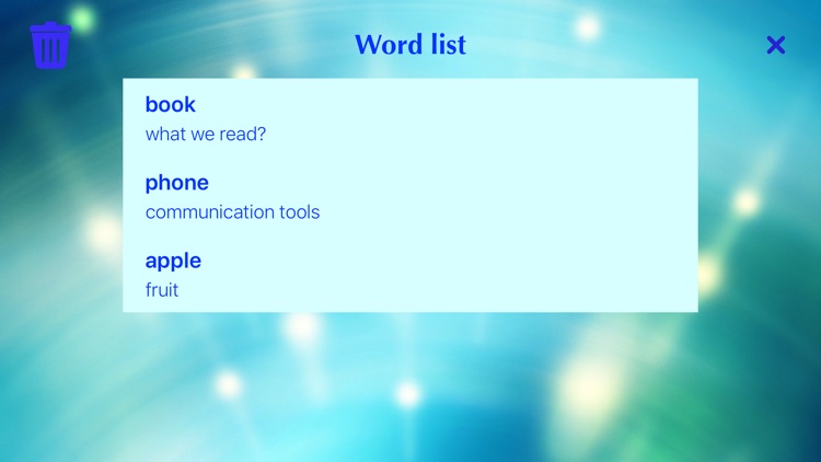 Ability to find the word