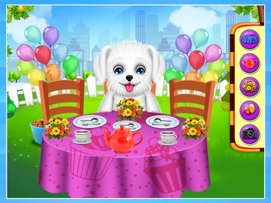 Screenshot #4 pour Puppy Surprise Tea Party Game