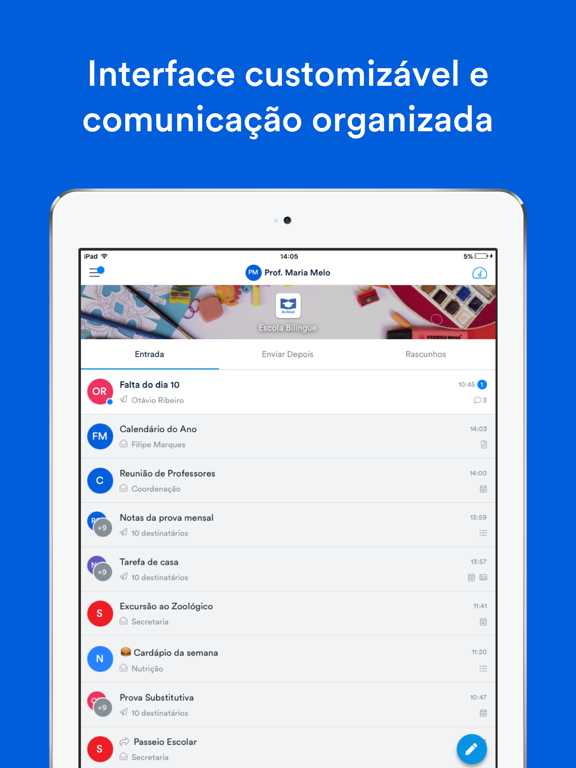ClassApp iPad screenshot 1