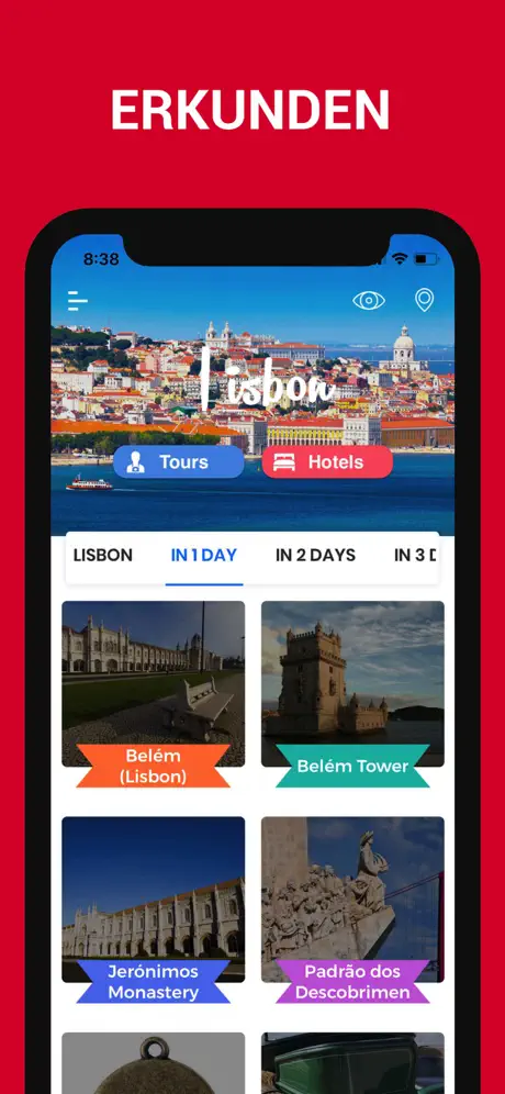 Lissabon Reiseführer Offline