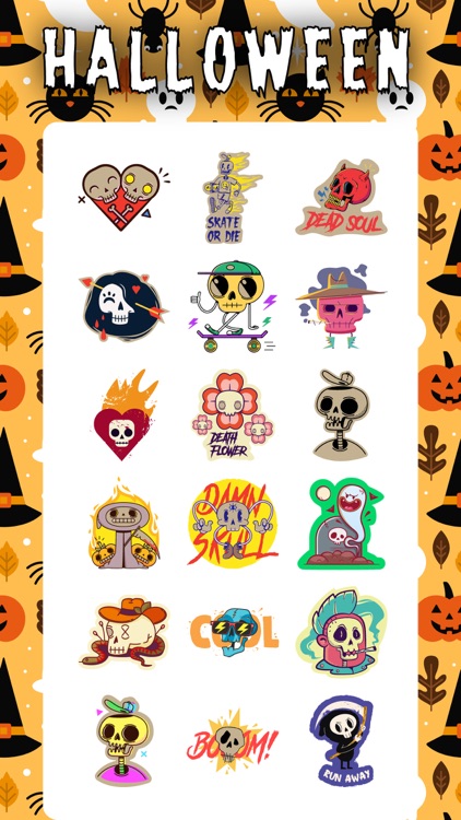 Halloween Ghostly Sticker App