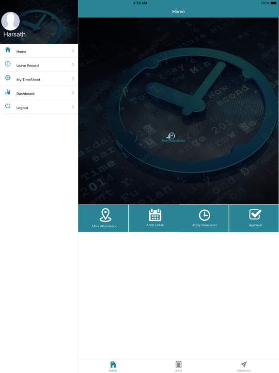 Screenshot #5 pour Smart Self service Attendance