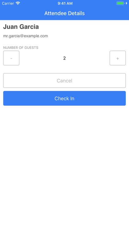 TargetX Events Check-In
