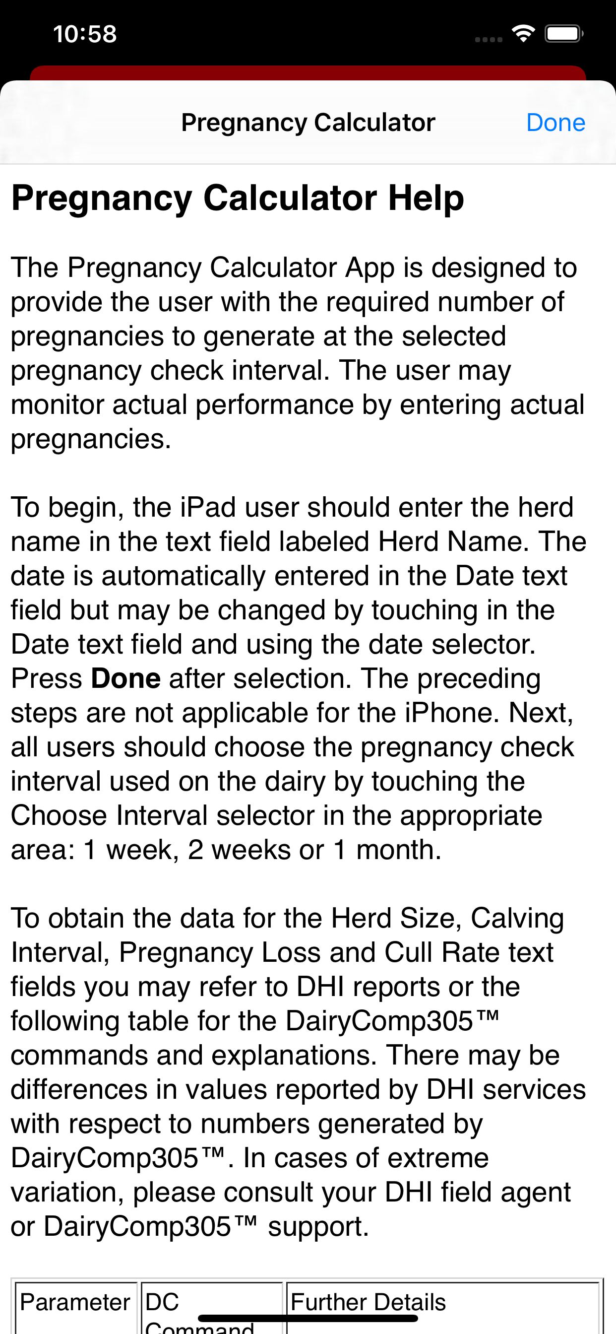 Preg Calculator