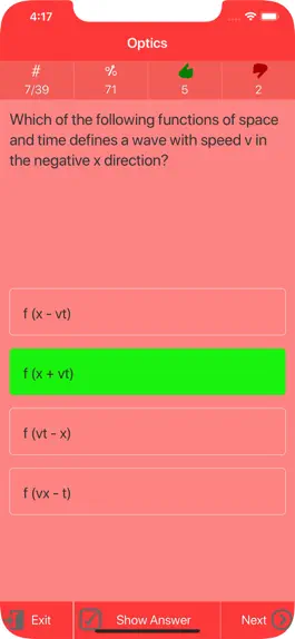Game screenshot College Physics Quiz hack