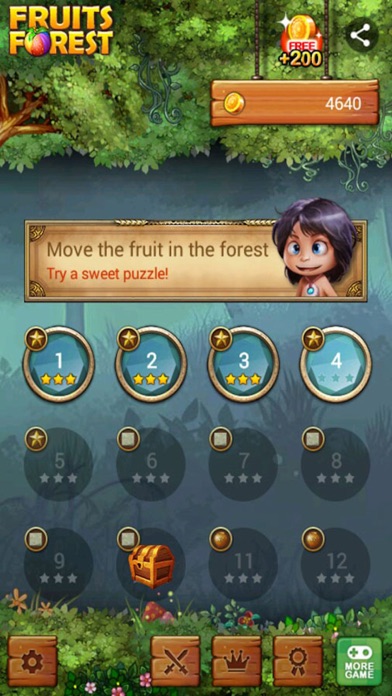 Fruits Forest : Rainbow Apple Screenshot