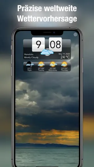 Screenshot von Wetter HD Live + auf dem iPhone 2