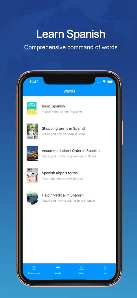 Spanyol fordítási alkalmazás