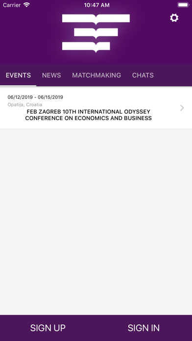 How to cancel & delete FEB Zagreb Conference Guide from iphone & ipad 1