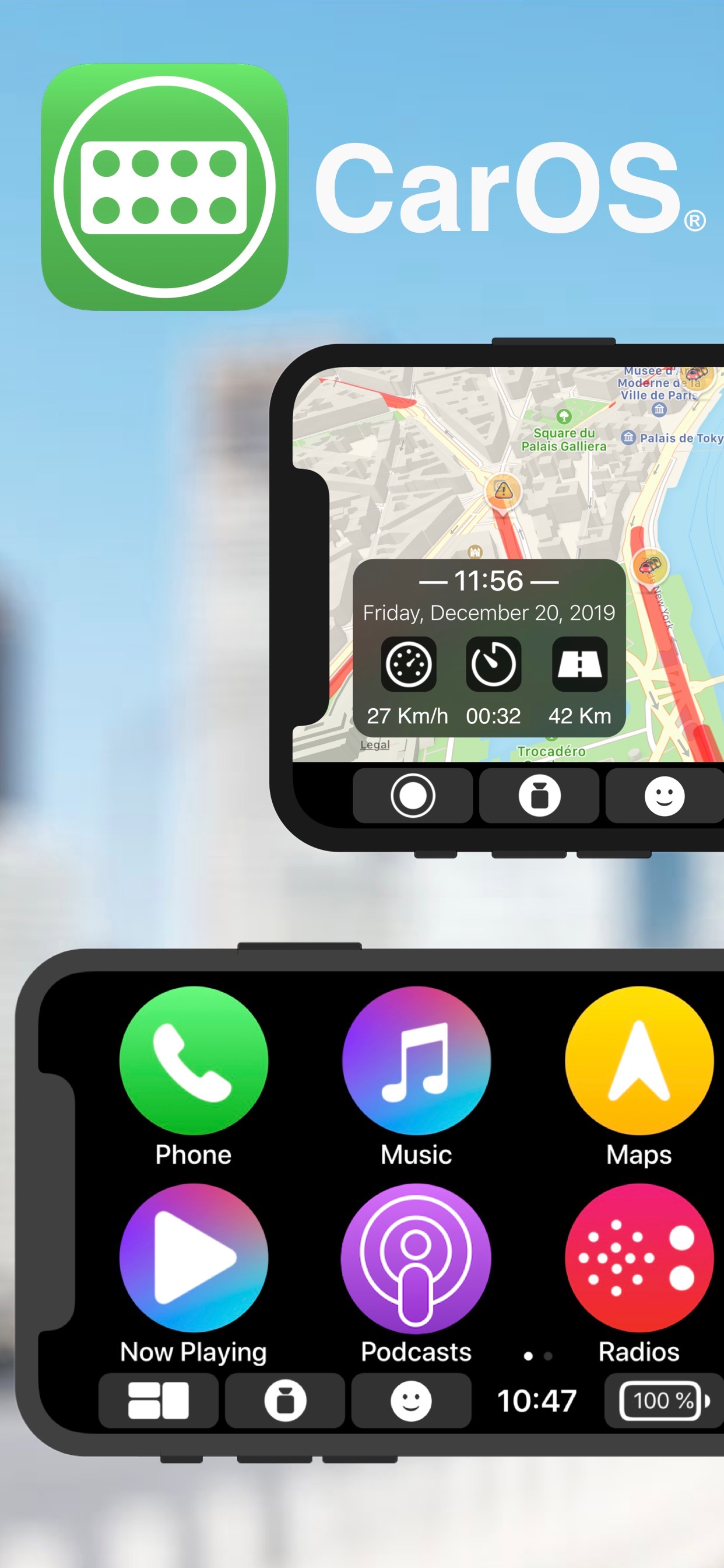 CarOS® — Powerful dashboard