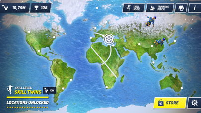 Skilltwins Soccer Game Screenshot