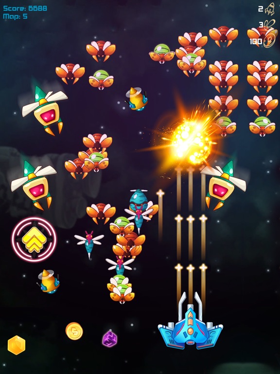 Screenshot #4 pour Galaxy Attack Alien Shooter II
