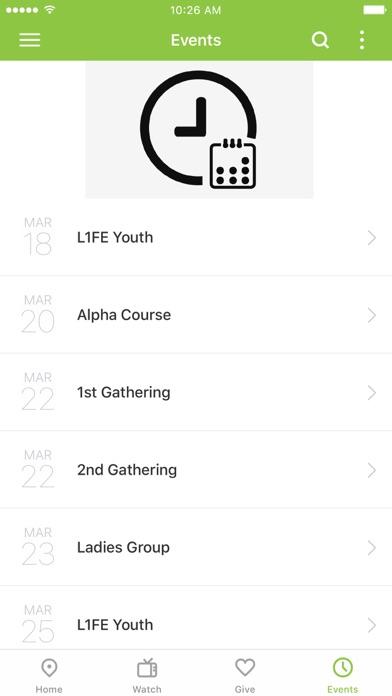 HarborLife Church App Screenshot