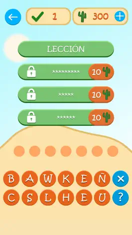 Game screenshot Adivina las palabras español apk
