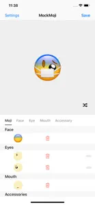 MockMoji:Custom Emoji &Kaomoji screenshot #8 for iPhone