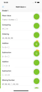 Math Quiz++ screenshot #1 for iPhone