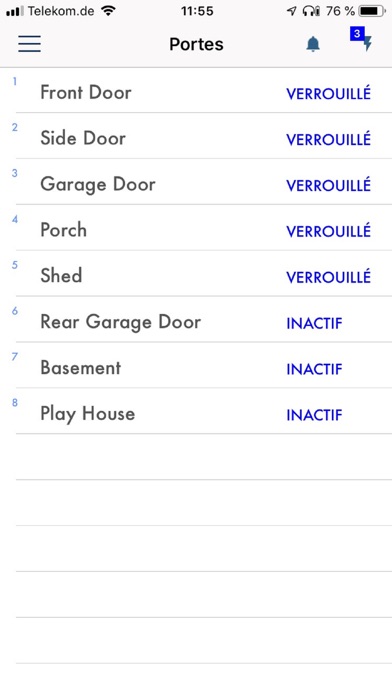 Screenshot #3 pour Bosch Remote Security Control